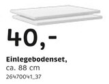 Schrankzubehör im XXXLutz Möbelhäuser Prospekt Einlegebodenset im aktuellen XXXLutz Möbelhäuser Prospekt für 40,00 €