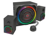 AVENZA RGB Aktives 2.1-Lautsprechersystem, Schwarz von SPEEDLINK im aktuellen MediaMarkt Saturn Prospekt für 79,99 €