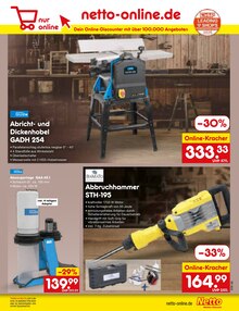 Bohrmaschine im Netto Marken-Discount Prospekt "Aktuelle Angebote" mit 63 Seiten (Magdeburg)