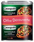 Aubergines cuisinées à la Provençale - Cassegrain dans le catalogue U Express