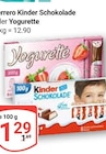 Kinder Schokolade Angebote von Ferrero bei GLOBUS Gera für 1,29 €