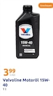 Motoröl 15W-40 im Angebot bei Action in Flensburg Motoröl 15W-40 Angebote von Valvoline bei Action Flensburg für 3,99 €