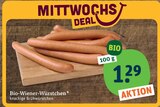 Bio-Wiener-Würstchen im Angebot bei tegut in Leonberg Bio-Wiener-Würstchen Angebote bei tegut Leonberg für 1,29 €