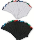 Lot de 10 paires de mi-chaussettes sport homme - Super U à Amiens Lot de 10 paires de mi-chaussettes sport homme en promo chez Super U Amiens à 5,90 €