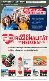 Bratwurst im Kaufland Prospekt in Wermelskirchen Aktueller Kaufland Prospekt mit Bratwurst, "Aktuelle Angebote", Seite 18
