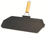 Hyper U Gujan-Mestras - Promo Poele grill 33.5x19.5cm Promo Poele grill 33.5x19.5cm à 14,99 € dans le catalogue Hyper U à Gujan-Mestras