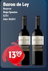 Reserva Angebote von Baron de Ley bei Getränke Hoffmann Hagen für 13,99 €