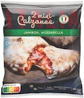 2 mini-calzones jambon mozzarella - PICARD en promo chez Picard Rennes à 2,99 €