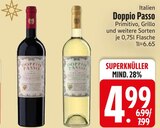 Primitivo oder Grillo von Doppio Passo im aktuellen EDEKA Prospekt für 4,99 €