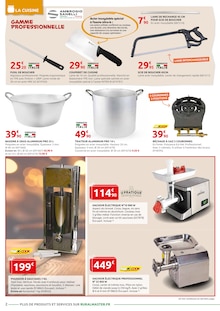 Catalogue Rural Master à Théza cette semaine, valable du 24/11/2025 au 20/12/2025 Prospectus Rural Master à Théza, "RURAL MASTER", 16 pages de promos valables du 24/11/2025 au 20/12/2025