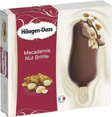 Bâtonnets glacés macadamia nut brittle - Spar à Toulouse Bâtonnets glacés macadamia nut brittle en promo chez Spar Toulouse à 3,28 €