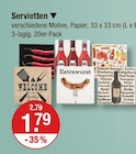 Servietten von  im aktuellen V-Markt Prospekt für 1,79 €