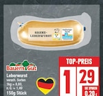 Leberwurst von Bauern Gut im aktuellen EDEKA Prospekt für 1,29 €