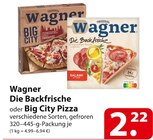 Wagner Die Backfrische oder Big City Pizza für 2,22 € bei famila Nordost im Angebot Wagner Die Backfrische oder Big City Pizza im aktuellen famila Nordost Prospekt