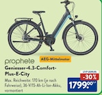 Geniesser-4.3-Comfort-Plus-E-City von prophete im aktuellen ALDI SÜD Prospekt für 1.799,00 €