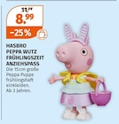 Peppa Wutz Frühlingszeit Anziehspass von Hasbro im aktuellen Müller Prospekt für 8,99 €