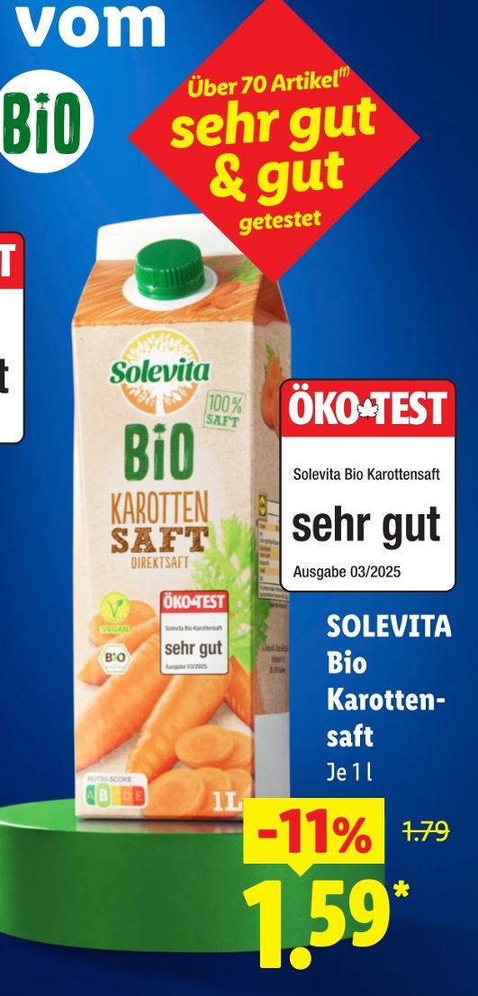 Bio Karottensaft