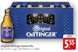 Aktuelles Original Oettinger Steinie Pils Angebot bei E center in Homburg ab 5,55 €