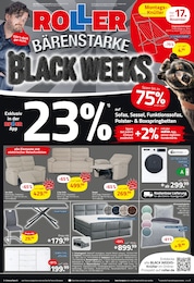 Sofa Angebot & Preis im aktuellen ROLLER Prospekt Sofa Angebot im aktuellen ROLLER Prospekt auf Seite 1