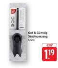 Stabfeuerzeug Angebote von Gut & Günstig bei E center Göppingen für 1,19 €