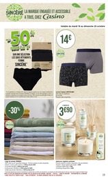Prix et réduction Vêtements Femme dans le prospectus Casino Supermarchés en cours Offre Vêtements Femme dans le catalogue Casino Supermarchés du moment à la page 19