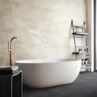 Dalle murale PVC béton gris clair 80 x 40 cm dans le catalogue Décor Discount