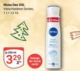 Deo XXL Angebote von Nivea bei GLOBUS Brühl für 3,29 €