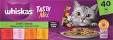 Sachets fraîcheur en sauce - Whiskas Tasty Mix en promo chez Lidl Montpellier à 15,69 €