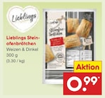 Aktuelles Steinofenbrötchen Weizen & Dinkel Angebot bei Netto Marken-Discount in Düsseldorf ab 0,99 €