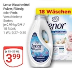 Waschmittel Pulver im Angebot bei GLOBUS in Bochum Waschmittel Pulver Angebote von Lenor bei GLOBUS Bochum für 3,99 €