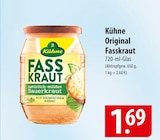 Kühne Original Fasskraut Angebote bei famila Nordost Pinneberg für 1,69 €