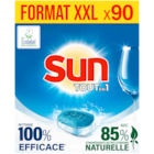 Tablettes lave-vaisselle "Format XXL" - SUN en promo chez Carrefour Aubervilliers à 12,00 €