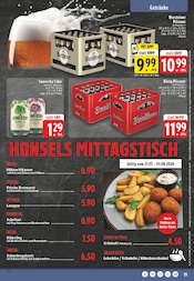Aktueller EDEKA Prospekt mit Warsteiner, "Aktuelle Angebote", Seite 19
