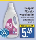 Aktuelles Respekt Flüssigwaschmittel Angebot bei EDEKA in Ingolstadt ab 5,49 €
