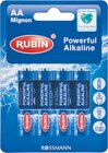 Batterien von Rubin für 0,89 € bei Rossmann im Angebot Batterien von Rubin im aktuellen Rossmann Prospekt