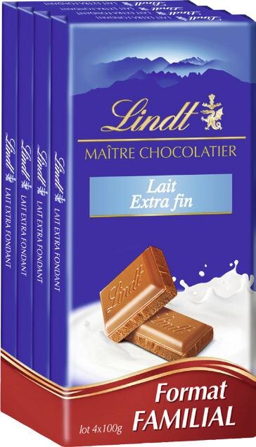 Chocolat Lait Extra fin Maître Chocolatier