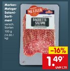 Salami-Sortiment von Marken-Metzger im aktuellen Netto Marken-Discount Prospekt für 1,49 €
