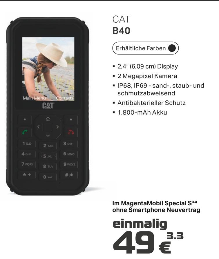 TMC Sauerland GmbH Arnsberg - Smartphone B40 Smartphone B40 Angebot bei TMC Sauerland GmbH Arnsberg im Prospekt ENTFALTE DEINE WELT