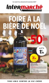 Bière Angebote im Prospekt "FOIRE À LA BIÈRE DE NOËL" von Intermarché auf Seite 1