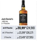 Aktuelles Jack Daniel‘s Angebot bei Metro in Leipzig ab 24,98 €