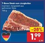 T-Bone Steak vom Jungbullen im Angebot bei Netto Marken-Discount in Straubing T-Bone Steak vom Jungbullen Angebote bei Netto Marken-Discount Straubing für 1,99 €