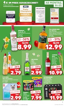 Vodka im Kaufland Prospekt "KNÜLLER" mit 68 Seiten (Magdeburg)