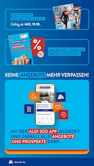 ALDI SÜD Prospekt der aktuellen Woche, gültig von 12.10.2026 bis 17.10.2026 Aktueller ALDI SÜD Prospekt "Gutes für Alle." mit 36 Seiten