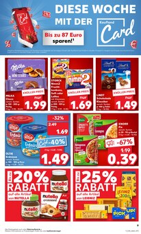 Nudeln im Kaufland Prospekt "Aktuelle Angebote" mit 53 Seiten (Mülheim (Ruhr))