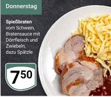 Spießbraten im Angebot bei GLOBUS in Pulheim Spießbraten Angebote bei GLOBUS Pulheim für 7,50 €