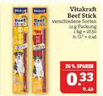 Beef Stick Angebote von Vitakraft bei Marktkauf Hof für 0,33 €