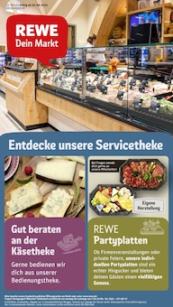 Aktueller REWE Prospekt "Dein Markt" Seite 1 von 39 Seiten für Merseburg