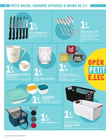 Promo Panier De Rangement dans le catalogue E.Leclerc du moment à la page 8