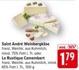 Saint André Weinbergkäse Angebote bei E center Schwäbisch Gmünd für 1,79 €