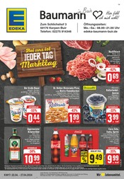 Aktueller EDEKA Supermarkt Prospekt in Nörvenich und Umgebung, "Aktuelle Angebote" mit 24 Seiten, 22.04.2024 - 27.04.2024